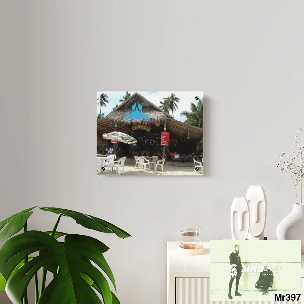 A Who Dares Wins Choke Bar LamaI Beach Koh Samui Thailand New 1 by death 2004 Koh Lak Acrylic Wall Art Panels Home Decor