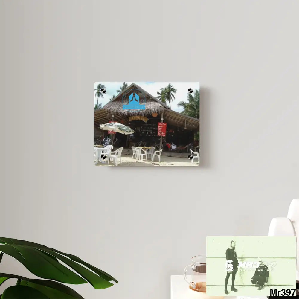 A Who Dares Wins Choke Bar LamaI Beach Koh Samui Thailand New 1 by death 2004 Koh Lak Acrylic Wall Art Panels Home Decor