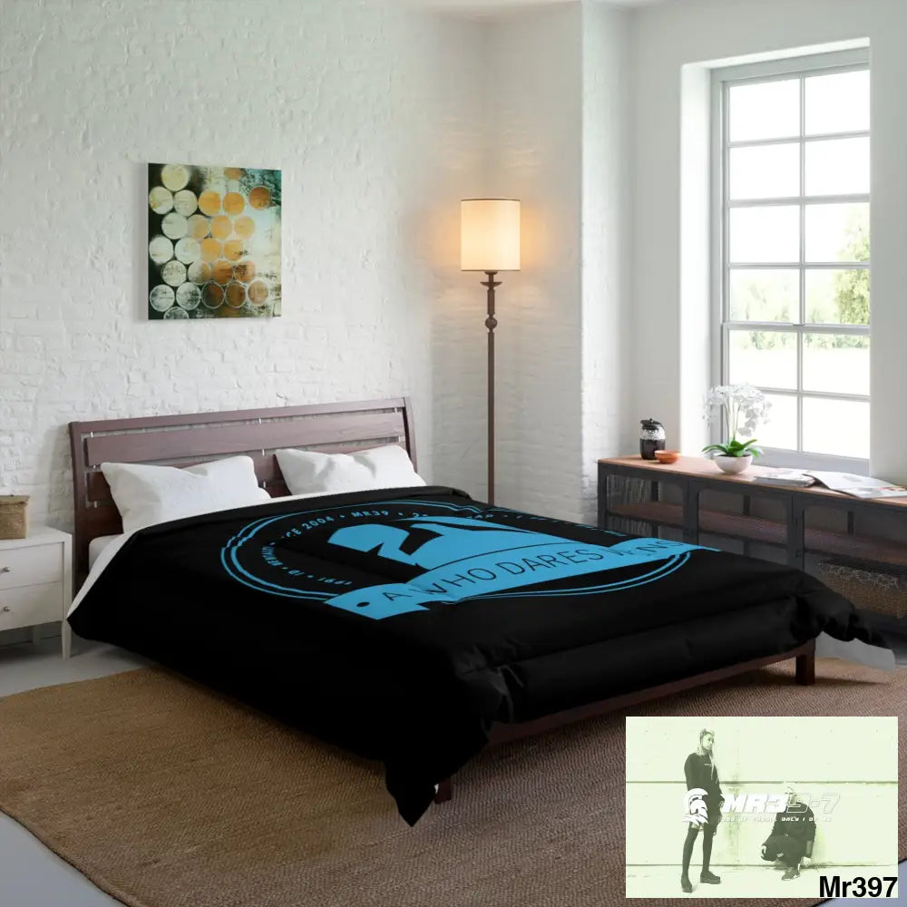 A Who Dares Wins Comforter Home Decor