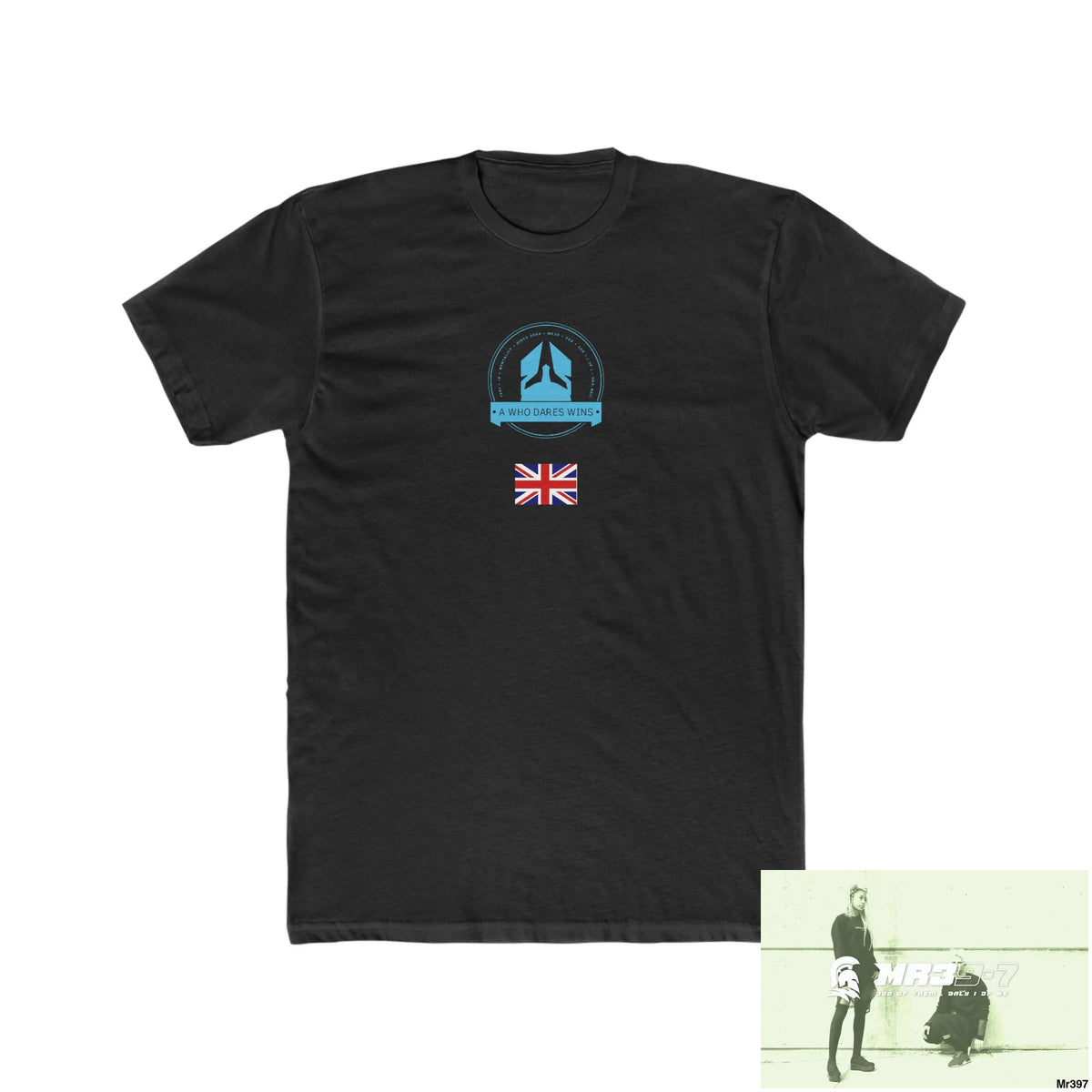 A Who Dares Wins Dahab Men’s Cotton Crew Tee Solid Black / XS T-Shirt
