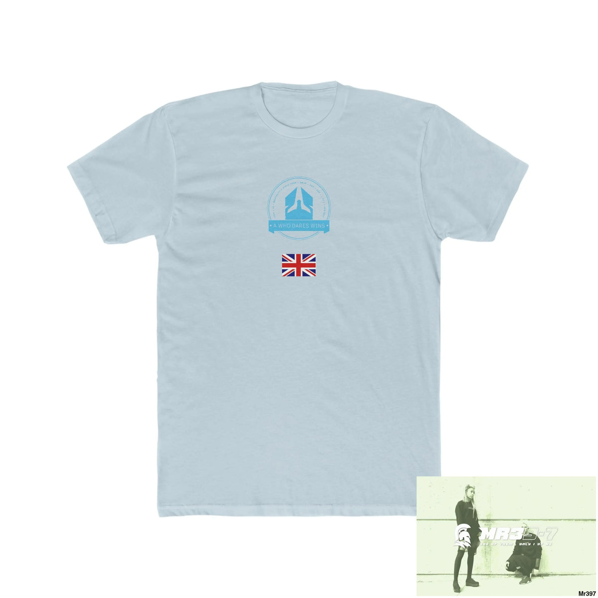 A Who Dares Wins Dahab Men’s Cotton Crew Tee Solid Light Blue / S T-Shirt
