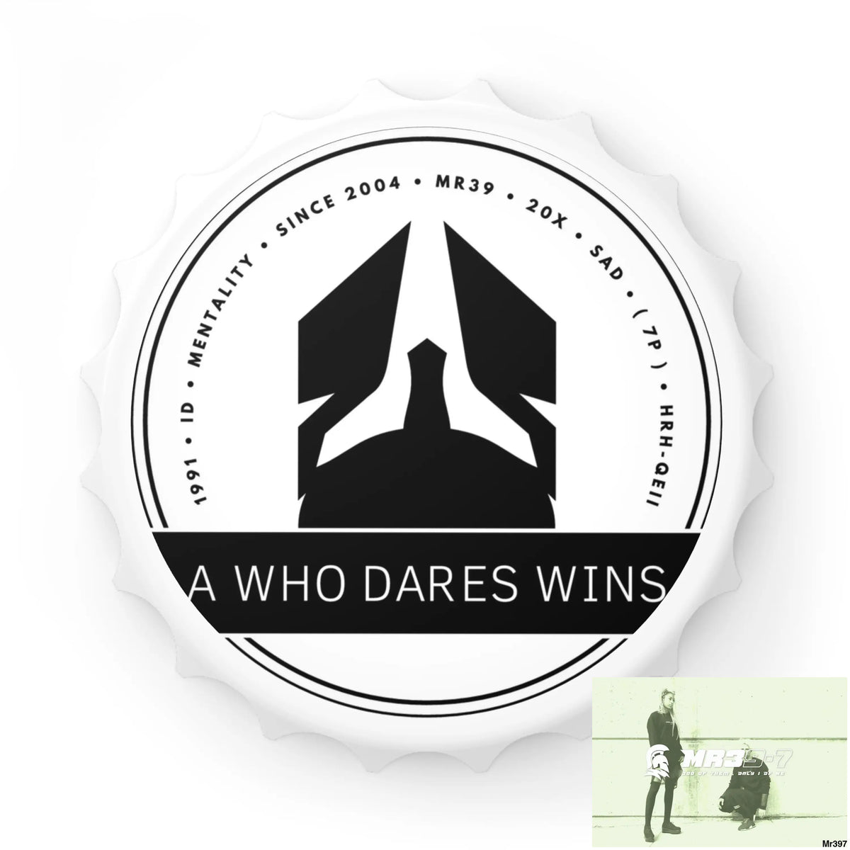 A Who Dares Wins Edition Bottle Opener One size / White Accessories