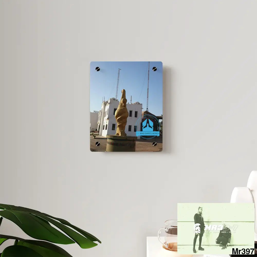 A Who Dares Wins Egypt Dahab 2014 Police Station tower Escape - Climb/Jump Acrylic Wall Art Panels Home Decor