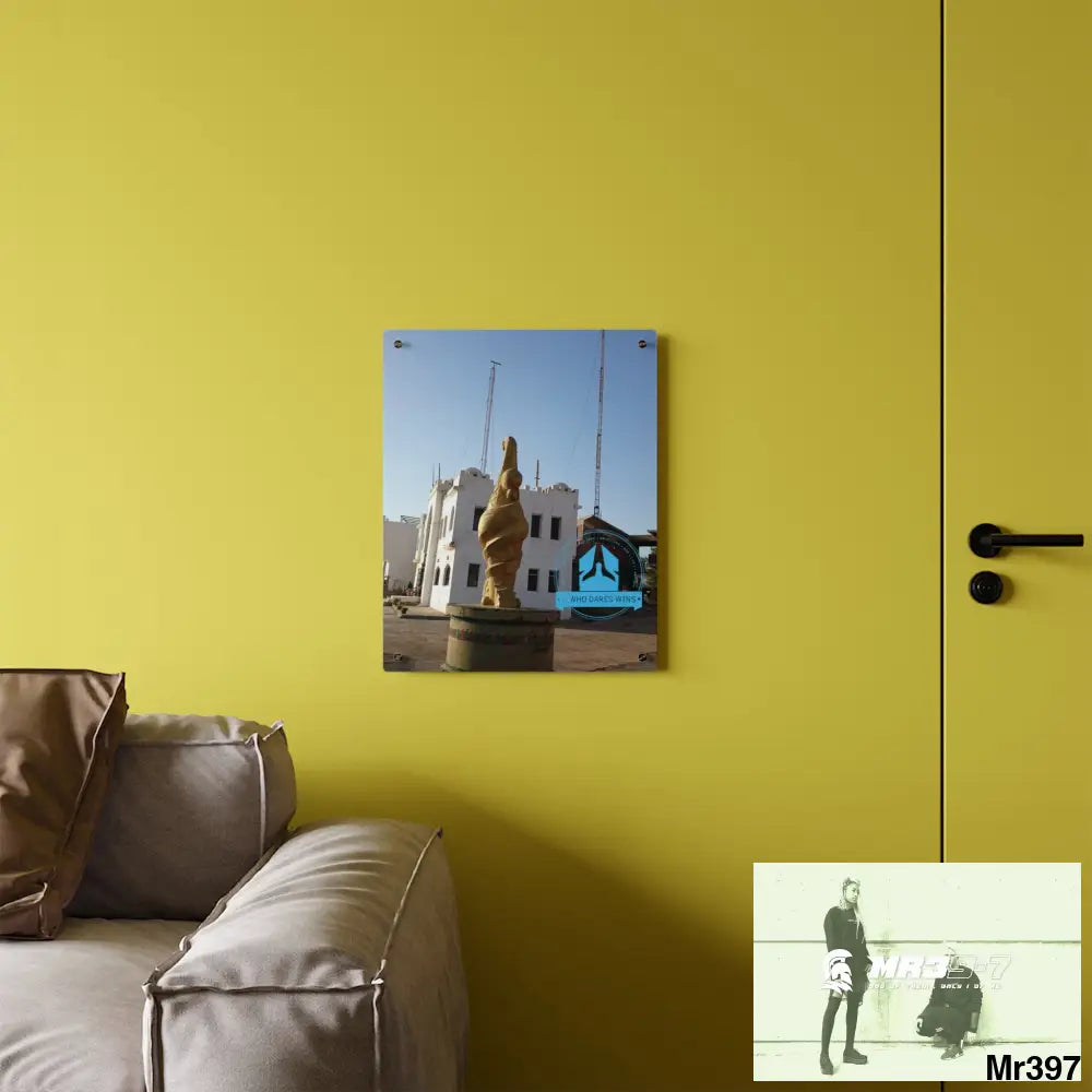 A Who Dares Wins Egypt Dahab 2014 Police Station tower Escape - Climb/Jump Acrylic Wall Art Panels Home Decor