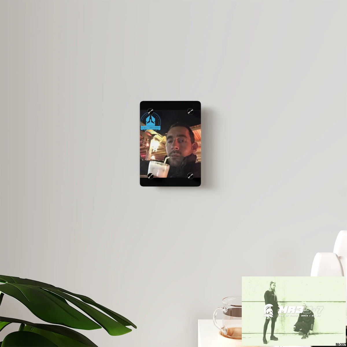 A Who Dares Wins Egypt -Dahab December 2014 after the madness Acrylic Wall Art Panels Home Decor