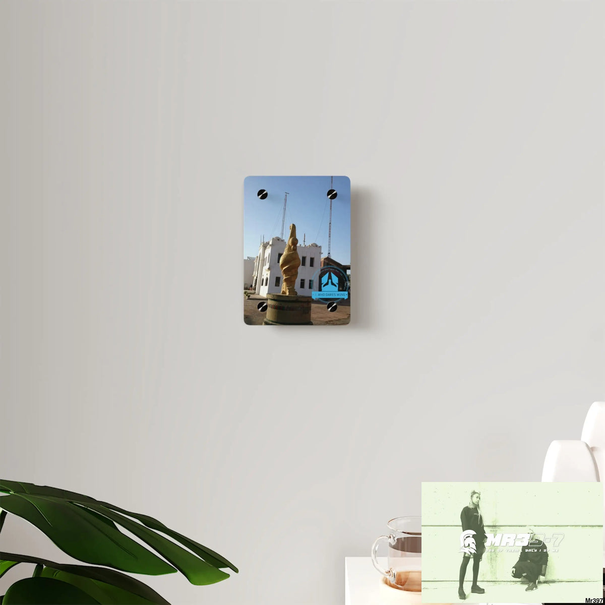 A Who Dares Wins Egypt Dahab 2014 Police Station tower Escape - Climb/Jump Acrylic Wall Art Panels Home Decor