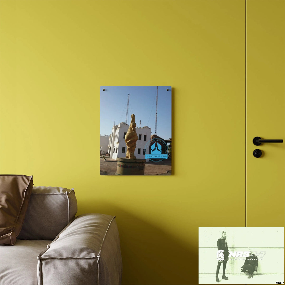 A Who Dares Wins Egypt Dahab 2014 Police Station tower Escape - Climb/Jump Acrylic Wall Art Panels Home Decor