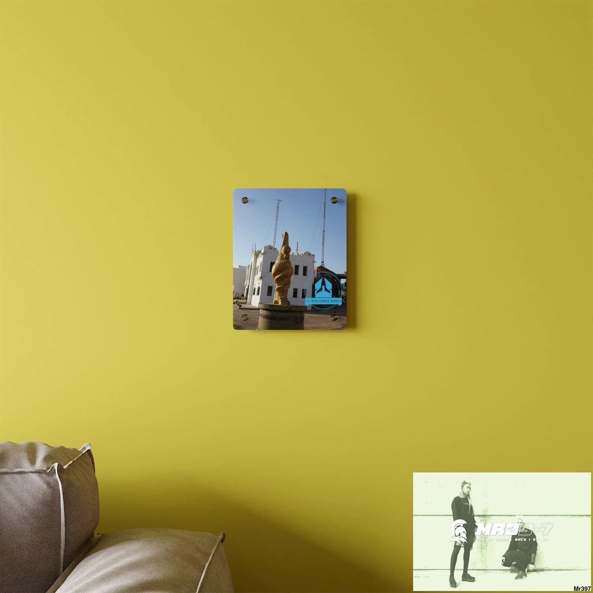 A Who Dares Wins Egypt Dahab 2014 Police Station tower Escape - Climb/Jump Acrylic Wall Art Panels Home Decor