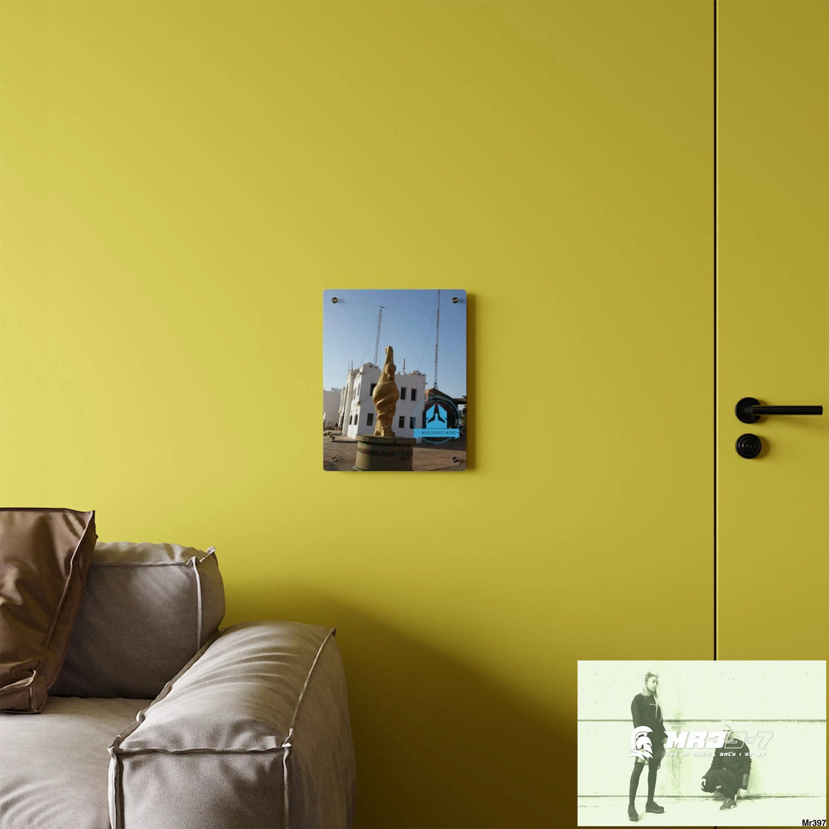 A Who Dares Wins Egypt Dahab 2014 Police Station tower Escape - Climb/Jump Acrylic Wall Art Panels Home Decor
