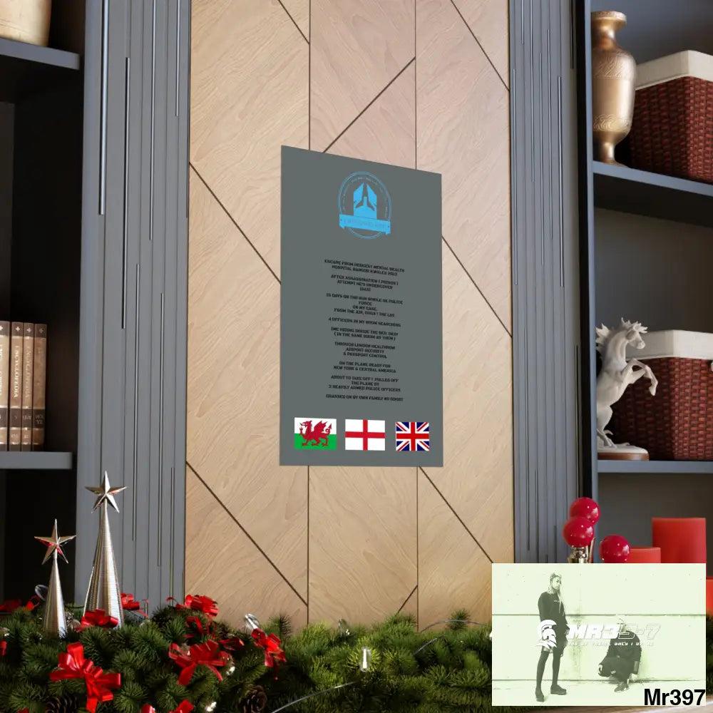 A Who Dares Wins Escape from Hergest MH Hospital 2013 Matte Vertical Posters Poster