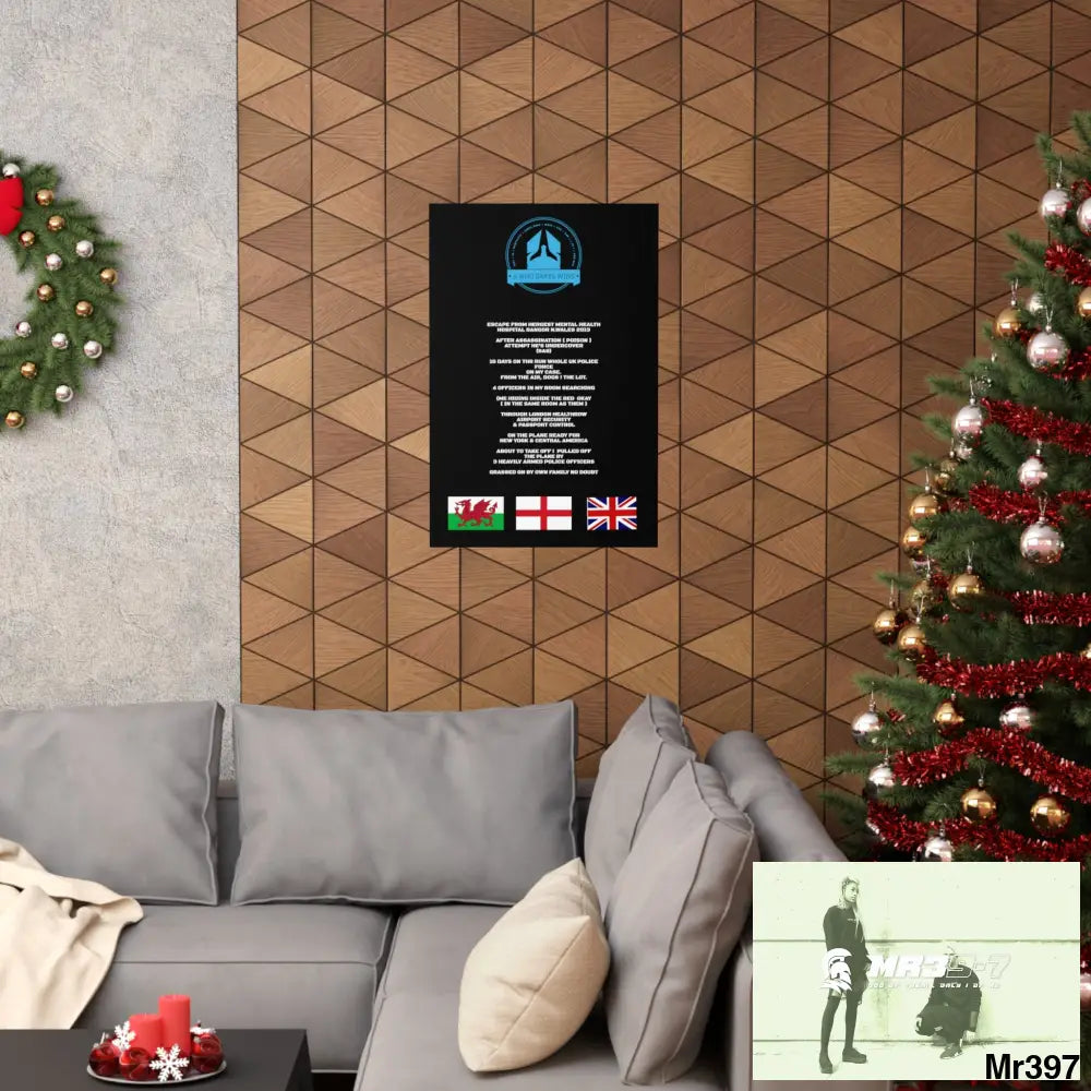 A Who Dares Wins Escape from Hergest MH Hospital 2013 Matte Vertical Posters Poster