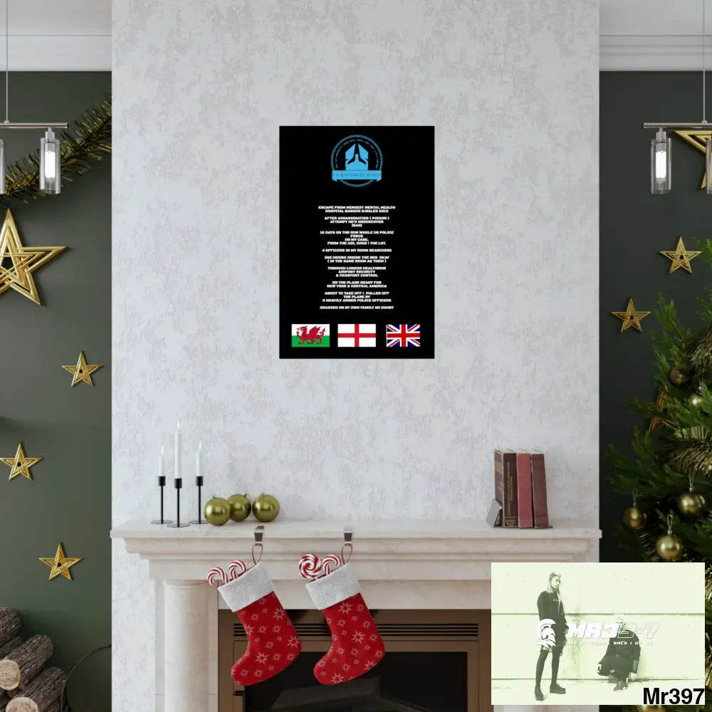 A Who Dares Wins Escape from Hergest MH Hospital 2013 Matte Vertical Posters Poster