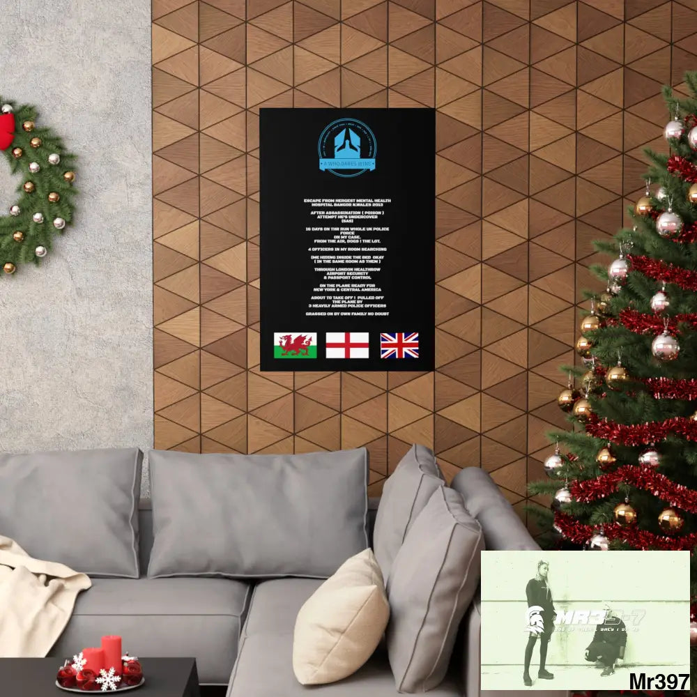 A Who Dares Wins Escape from Hergest MH Hospital 2013 Matte Vertical Posters Poster