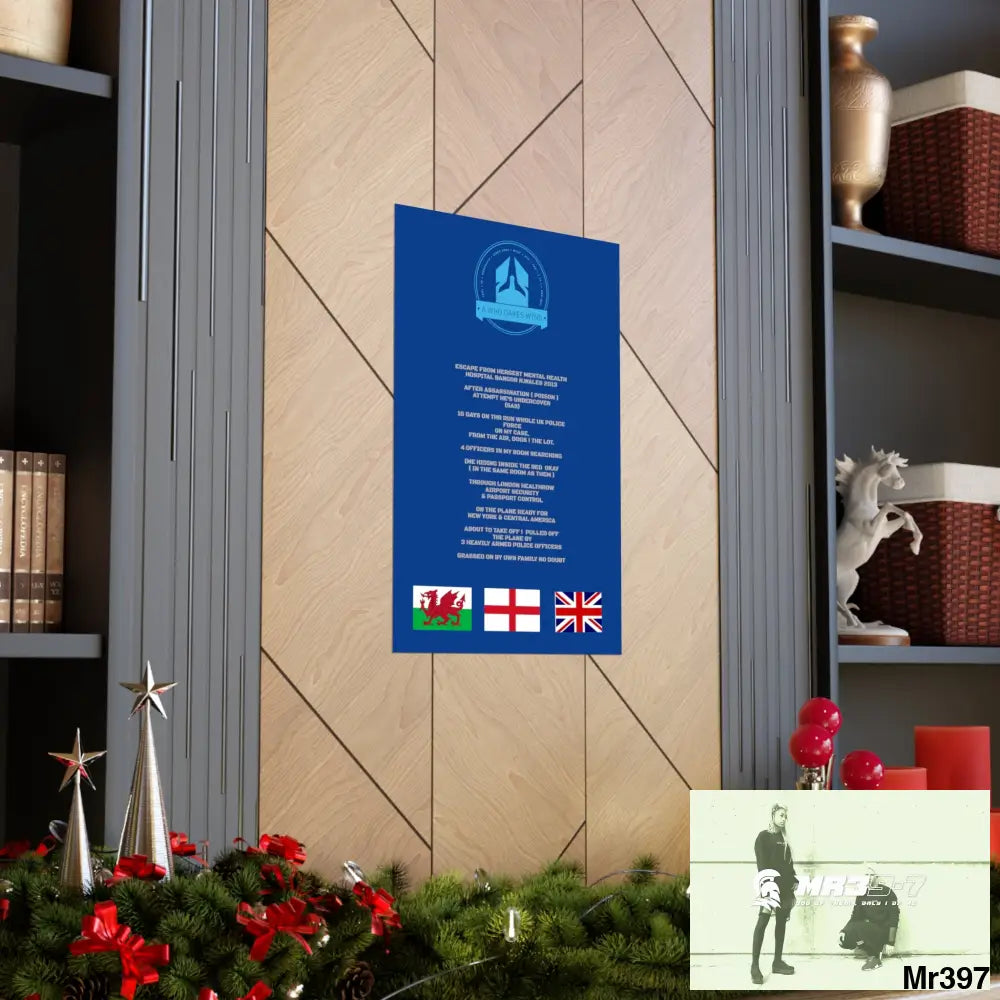 A Who Dares Wins Escape from Hergest MH Hospital 2013 Matte Vertical Posters Poster