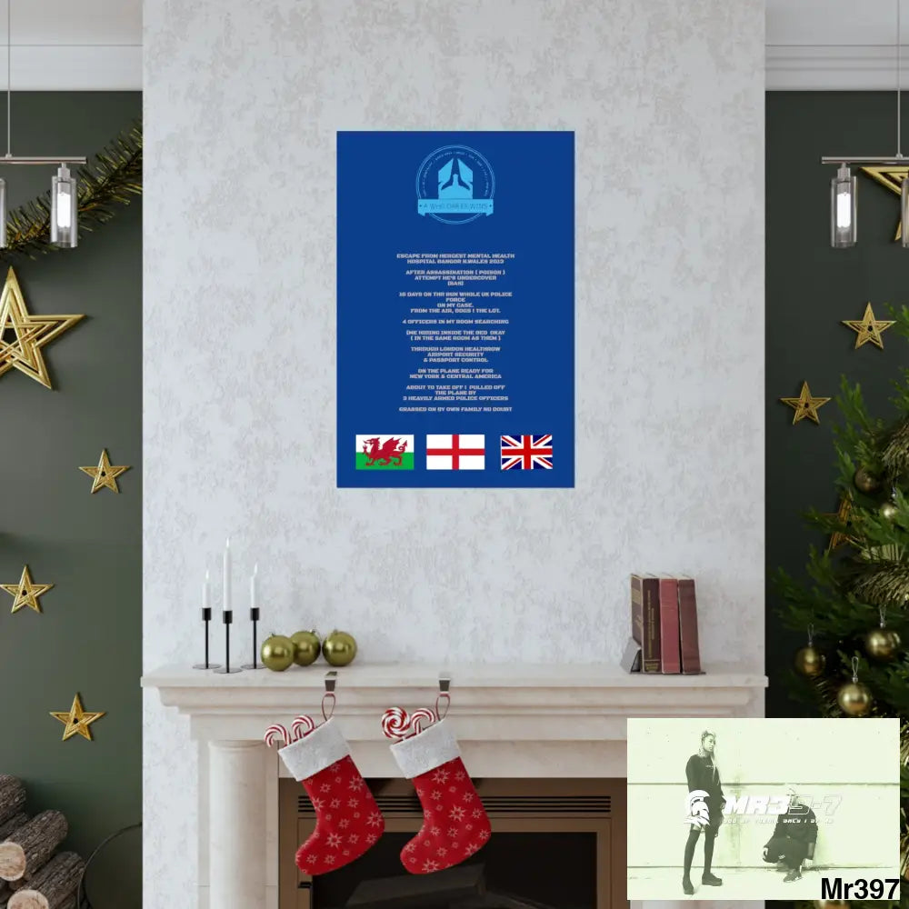 A Who Dares Wins Escape from Hergest MH Hospital 2013 Matte Vertical Posters Poster