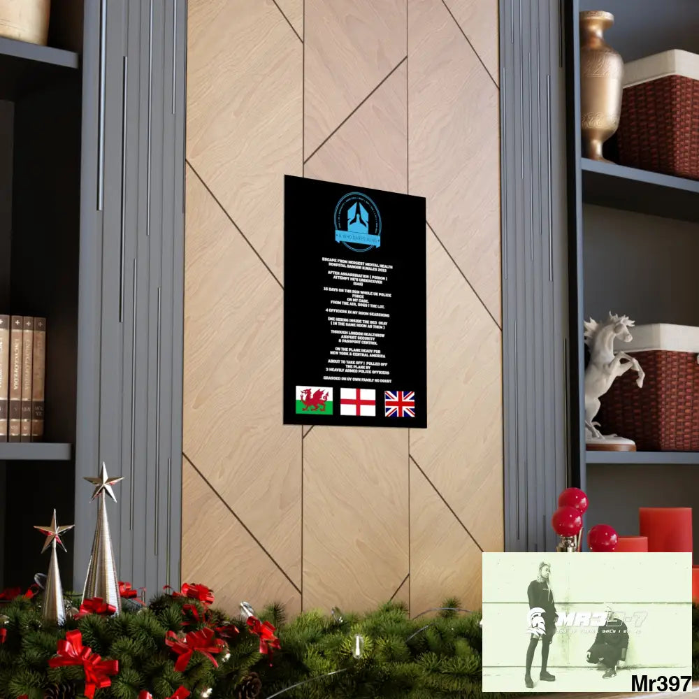 A Who Dares Wins Escape from Hergest MH Hospital 2013 Matte Vertical Posters Poster