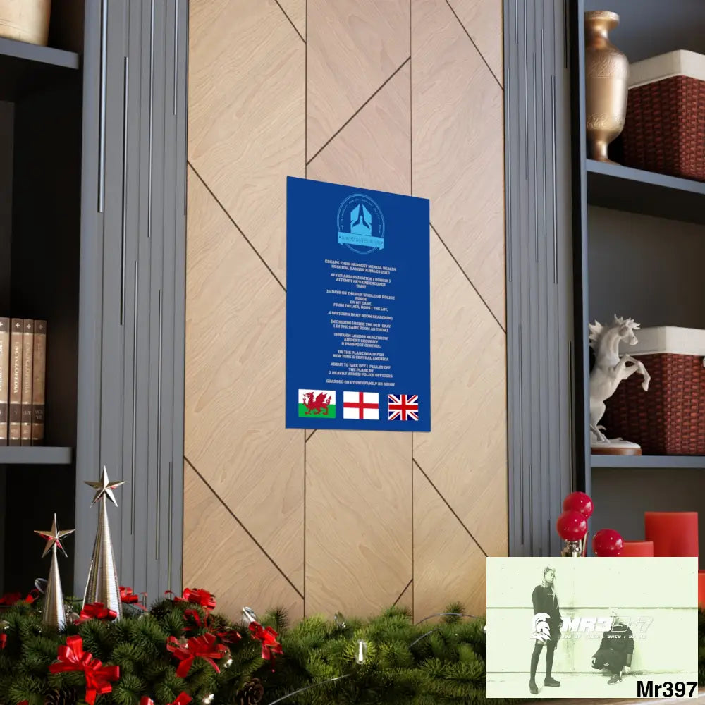 A Who Dares Wins Escape from Hergest MH Hospital 2013 Matte Vertical Posters Poster