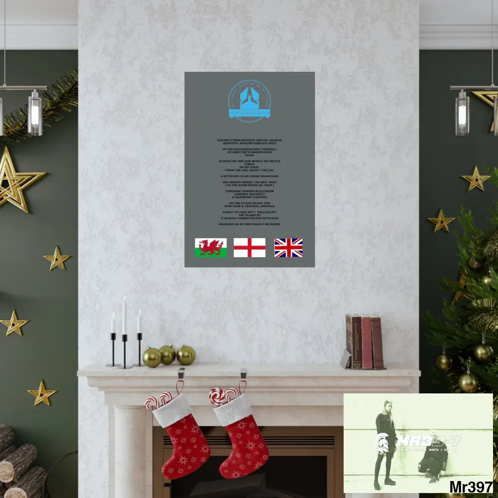 A Who Dares Wins Escape from Hergest MH Hospital 2013 Matte Vertical Posters Poster