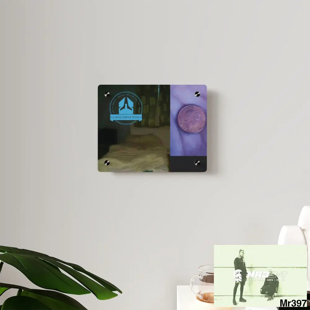 A Who Dares Wins Hergest Bangor Room1Taliesin ward (Hospital poison attempt he’s undercover SAS) Acrylic Wall Art