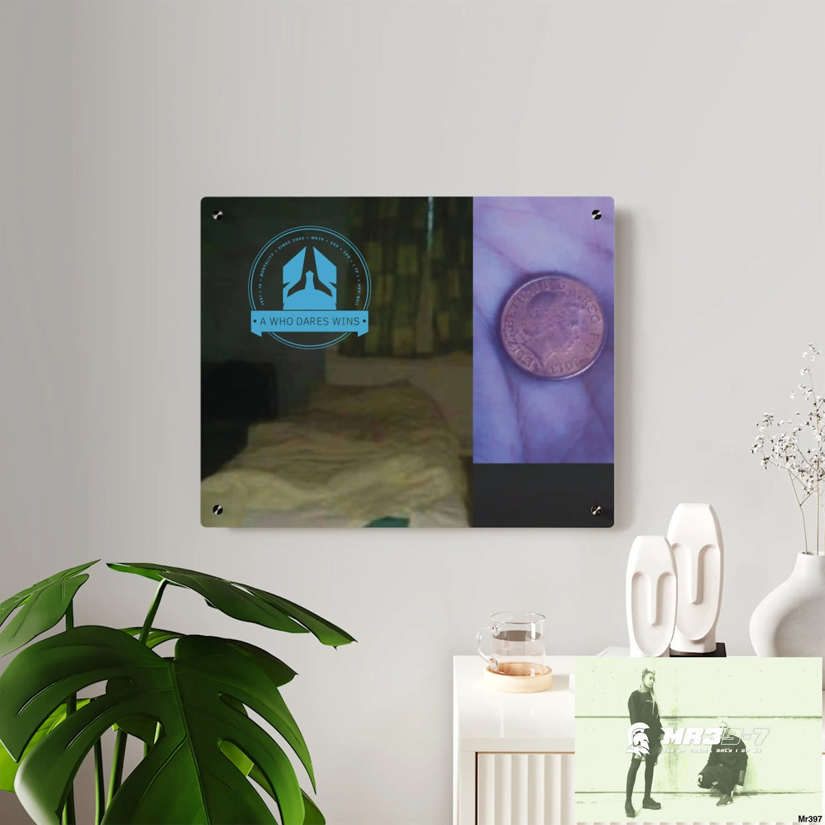 A Who Dares Wins Hergest Bangor Room1Taliesin ward (Hospital poison attempt he’s undercover SAS) Acrylic Wall Art