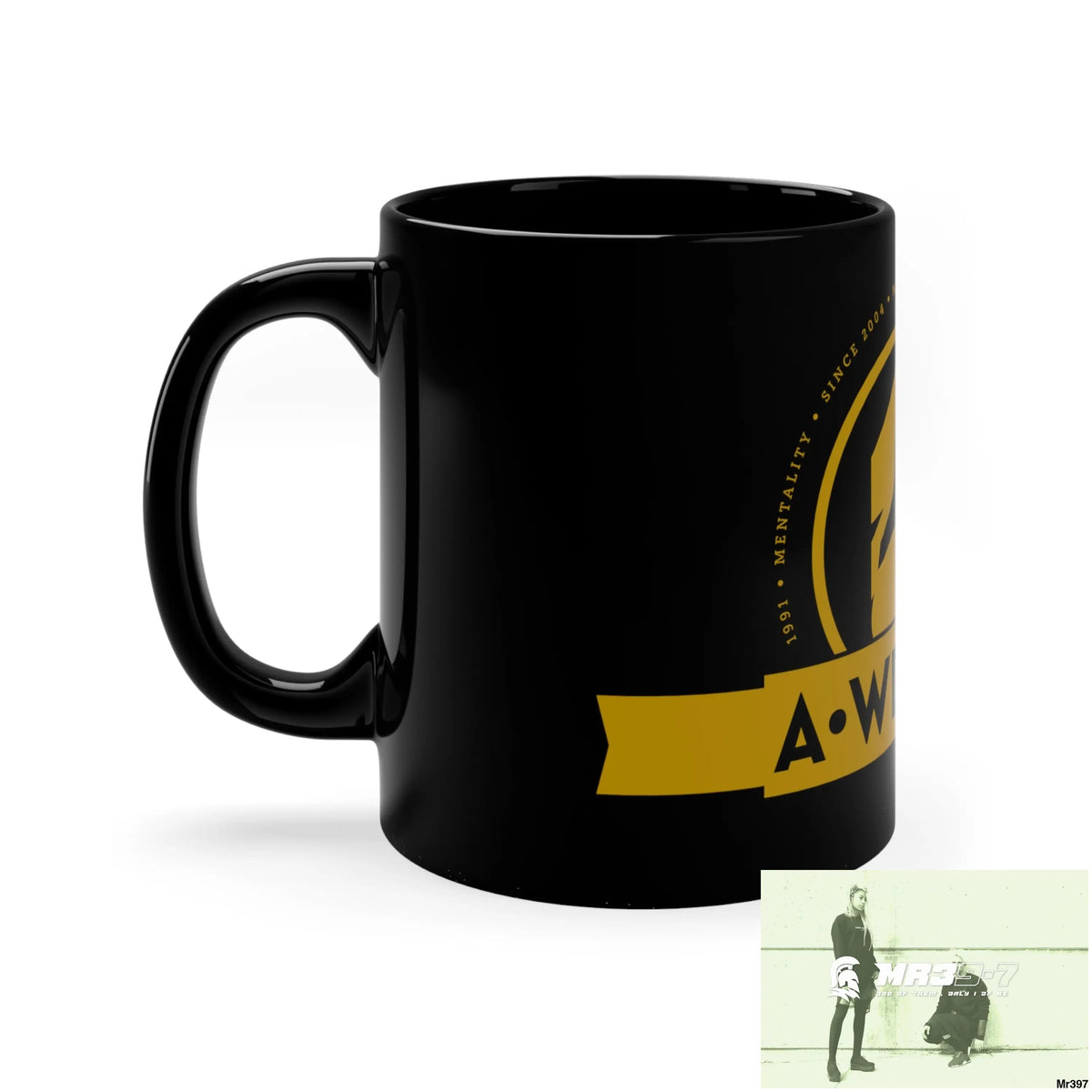 A Who Dares Wins (ID) 11oz Black Mug 11oz Mug