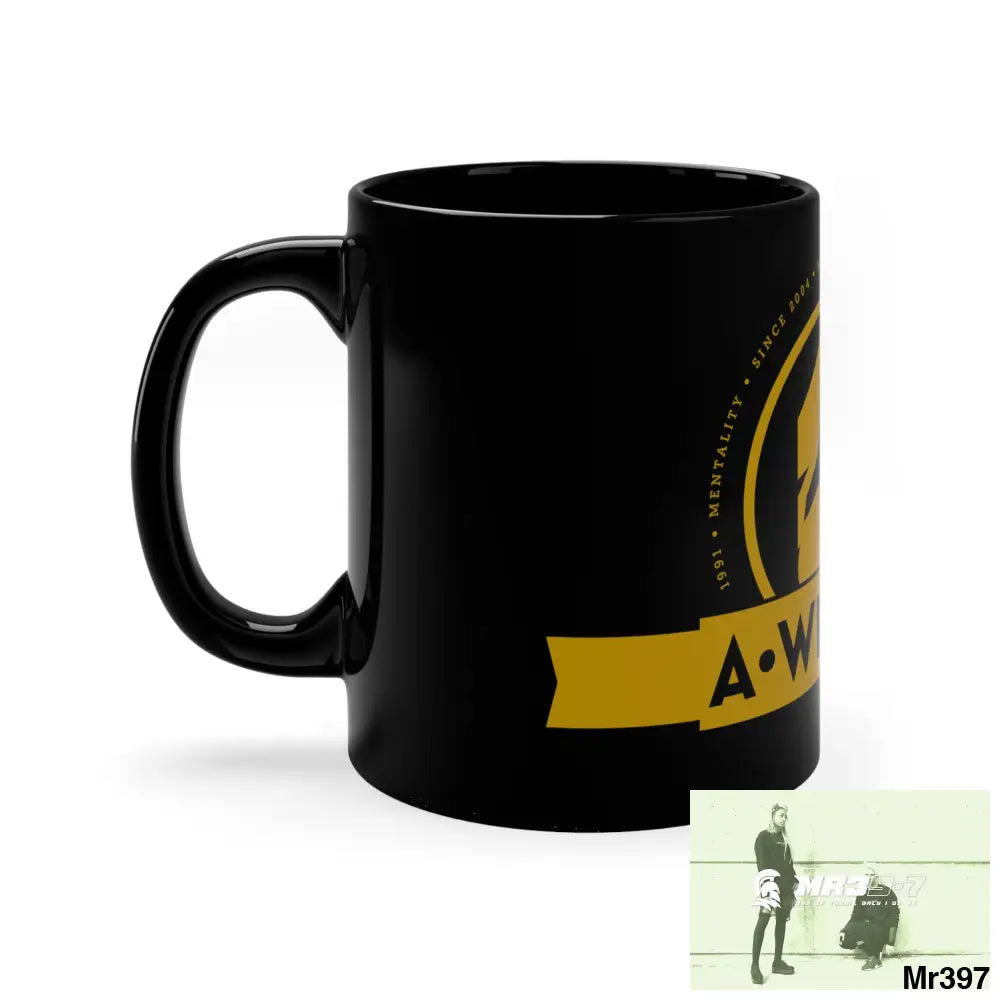 A Who Dares Wins (ID) 11oz Black Mug 11oz Mug