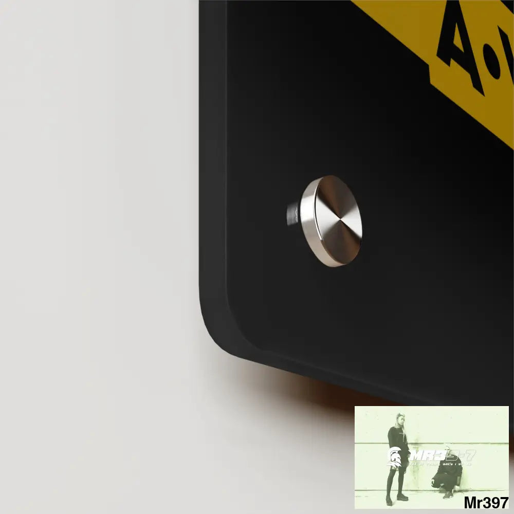 A Who Dares Wins ID Acrylic Wall Art Panels Home Decor