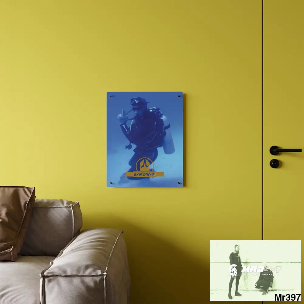 A Who Dares Wins ID Dahab South Sinai Egypt 2014 Acrylic Wall Art Panels Home Decor