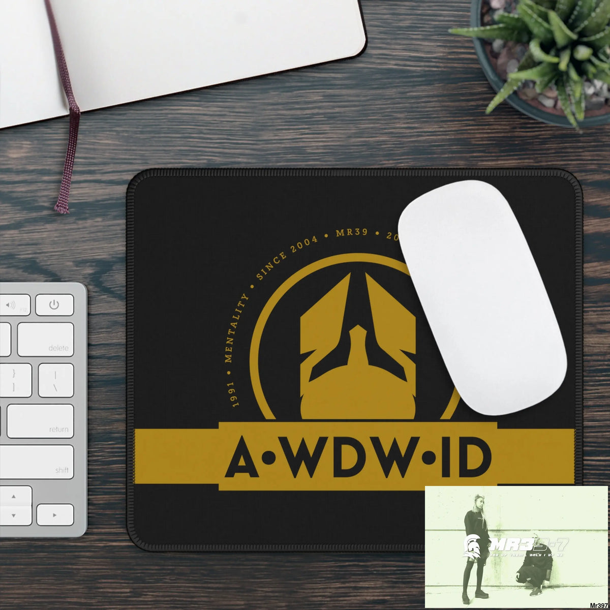 A Who Dares Wins ID Gaming Mouse Pad Rectangle / 9’’ × 7’’ Home Decor
