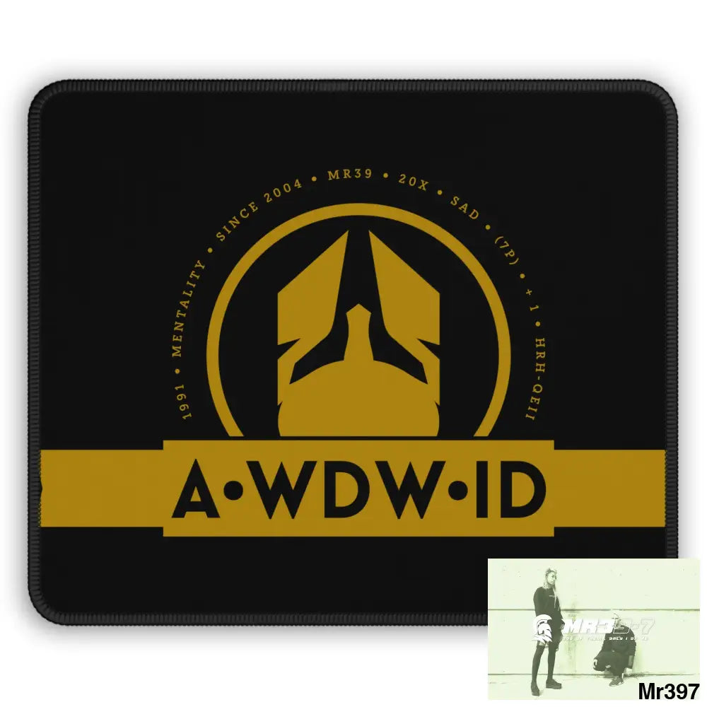 A Who Dares Wins ID Gaming Mouse Pad Rectangle / 9’’ × 7’’ Home Decor
