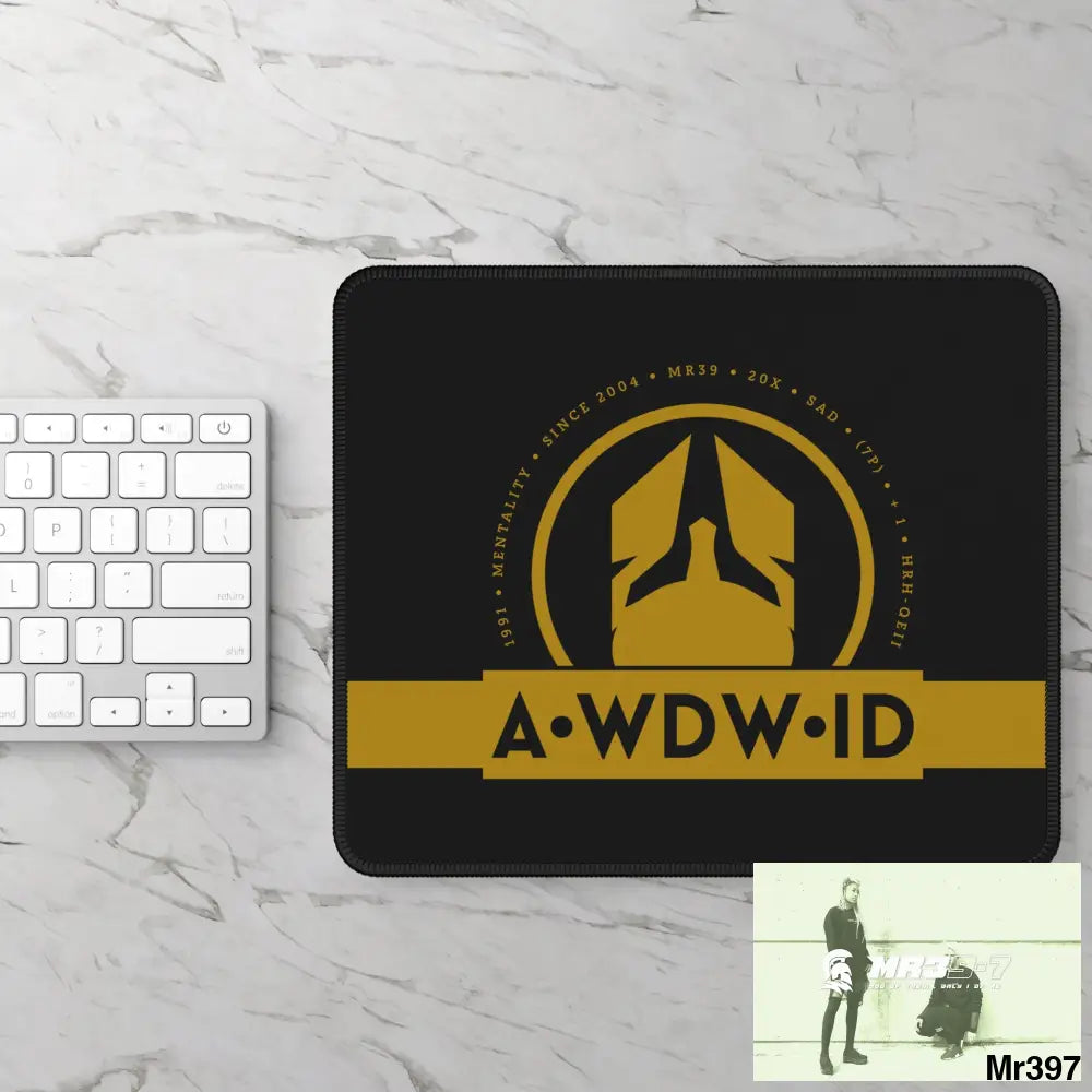A Who Dares Wins ID Gaming Mouse Pad Rectangle / 9’’ × 7’’ Home Decor