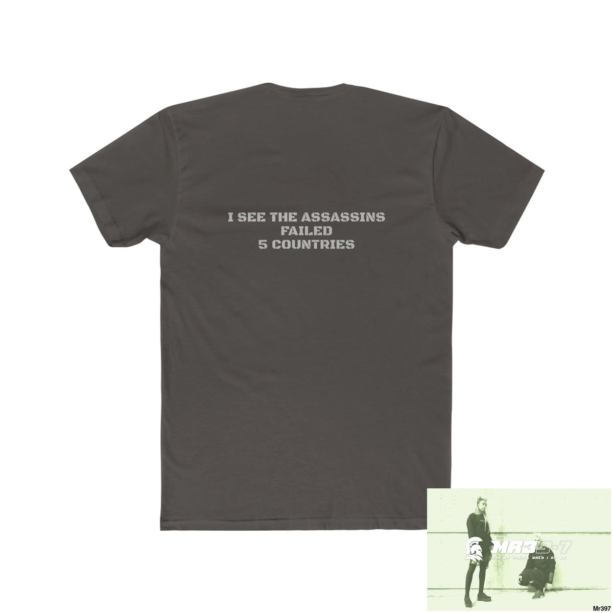 A Who Dares Wins (ID) I see the assassins failed Men’s Cotton Crew Tee T-Shirt