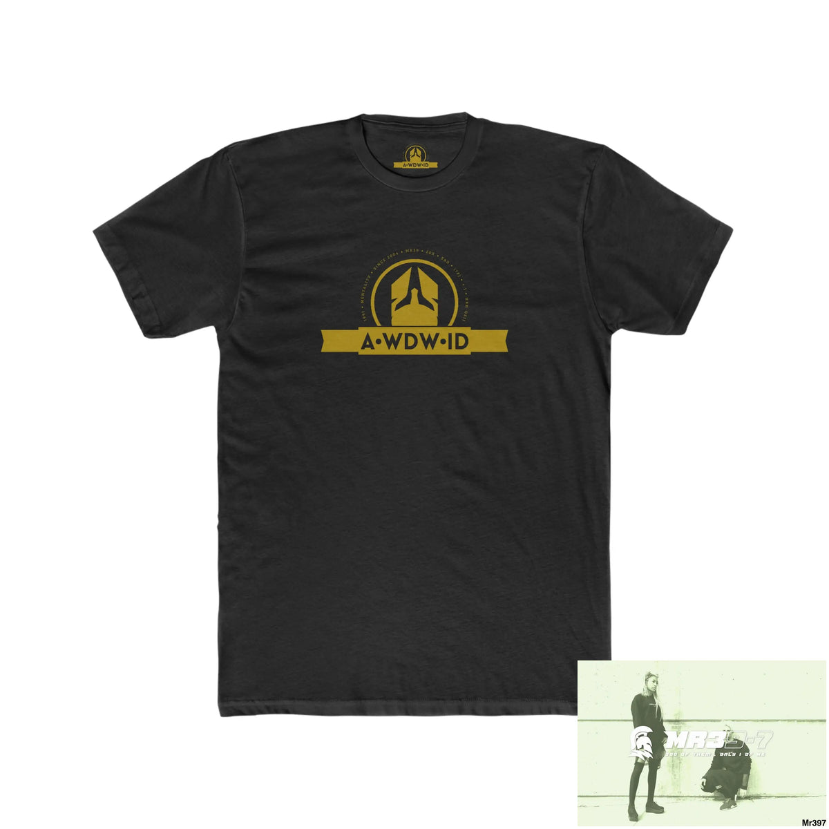 A Who Dares Wins (ID) I /We Own Predators Men’s Cotton Crew Tee Solid Black / XS T-Shirt