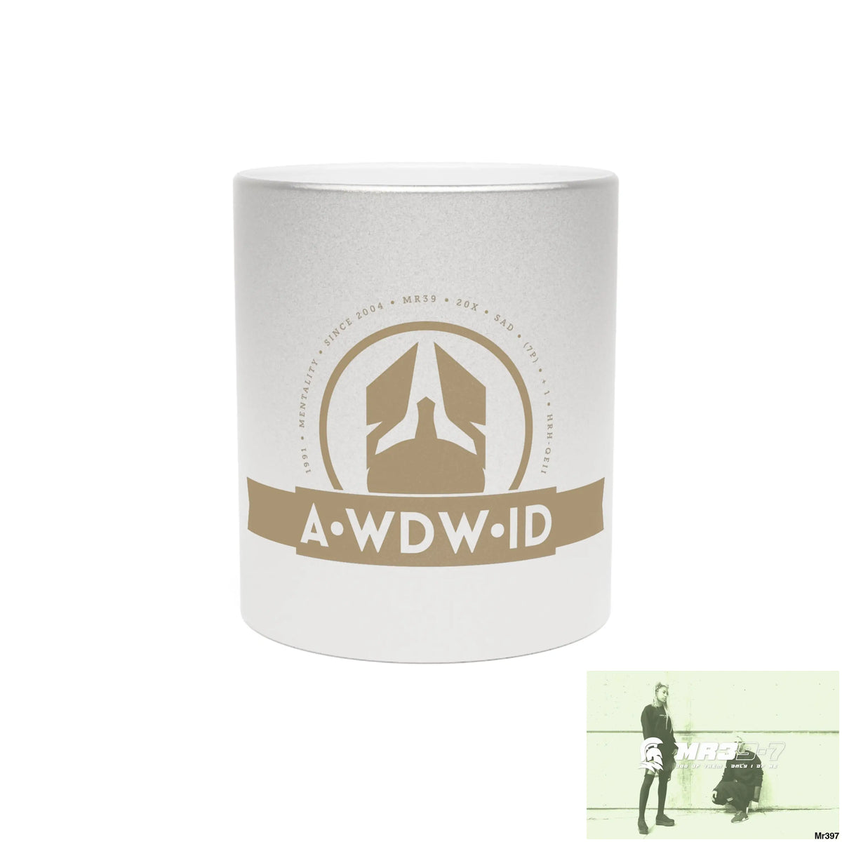 A Who Dares Wins ID #I7MI6A1London Metallic Mug (Silver\Gold) Mug
