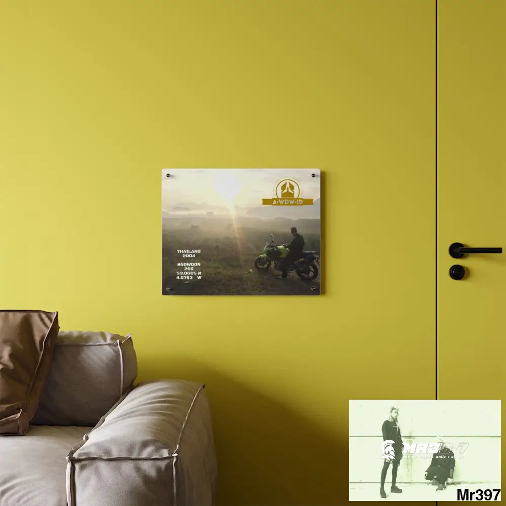 A Who Dares Wins (ID) RSF 2016 All over Thailand owning Hell Acrylic Wall Art Panels Home Decor