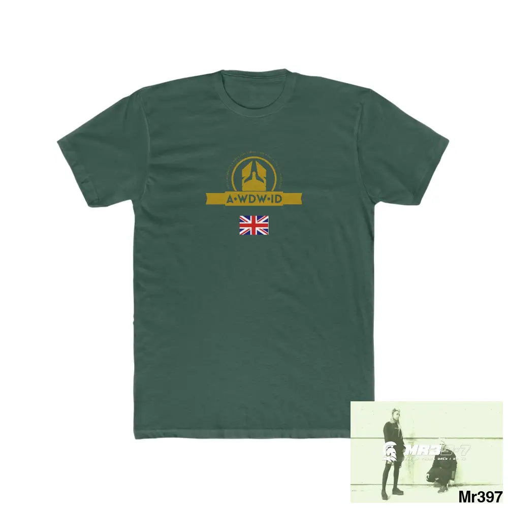 A Who Dares Wins ID RSF Dahab 2014 in Blind 130 Million Crew Men’s Cotton Crew Tee Solid Forest Green / S T-Shirt
