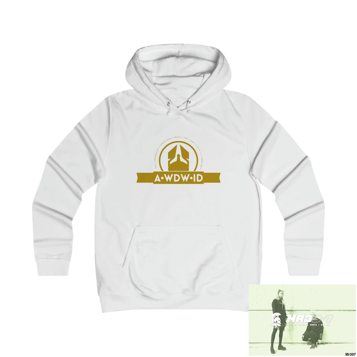 A Who Dares Wins ID RSF Girlie College Hoodie S / Arctic White Hoodie