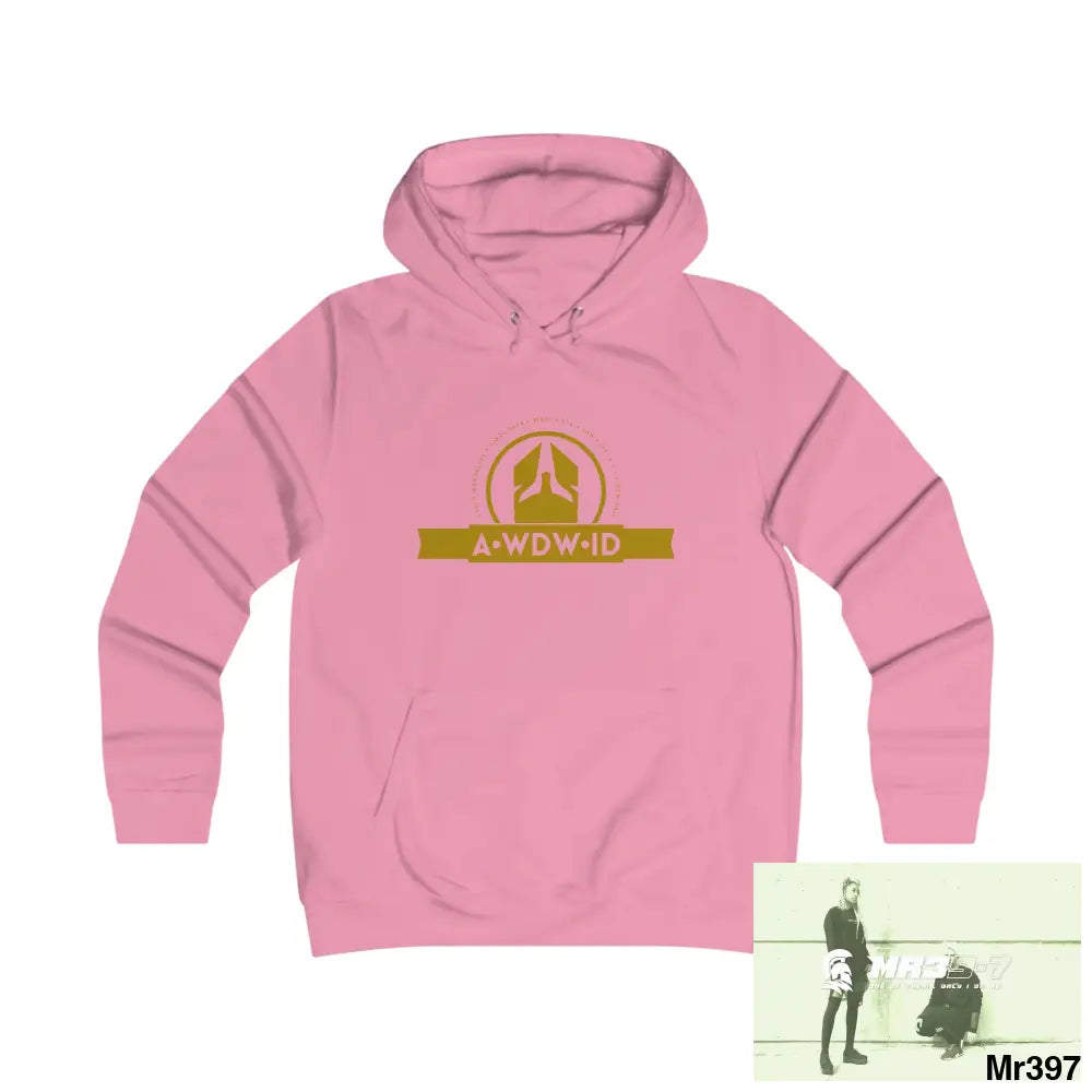 A Who Dares Wins ID RSF Girlie College Hoodie S / Candyfloss Pink Hoodie
