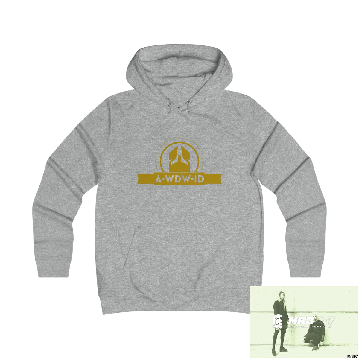 A Who Dares Wins ID RSF Girlie College Hoodie S / Heather Grey Hoodie