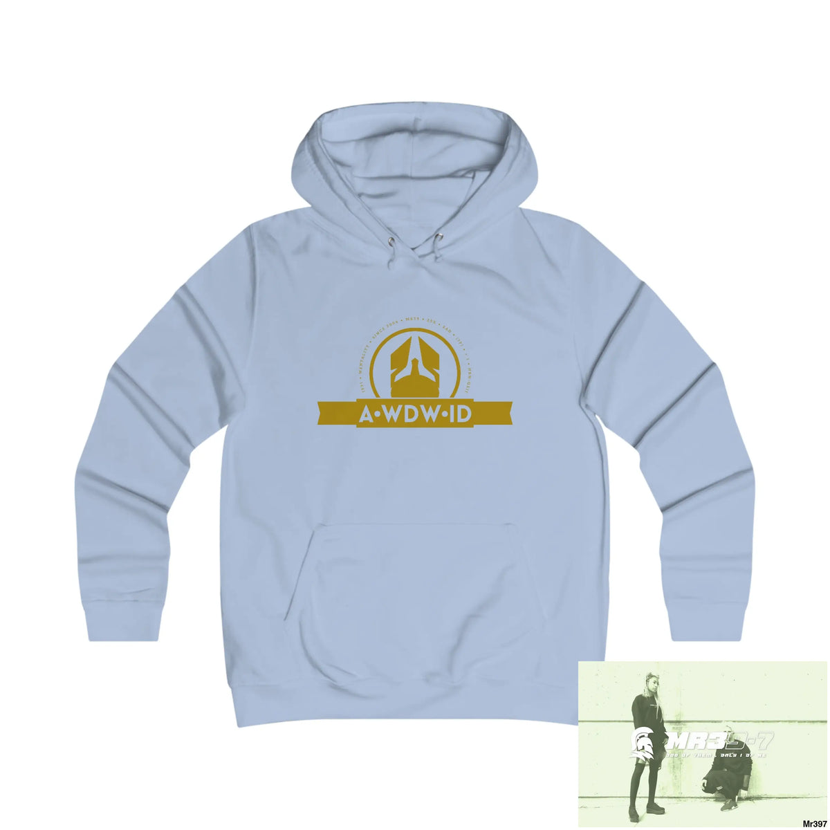 A Who Dares Wins ID RSF Girlie College Hoodie S / Sky Blue Hoodie