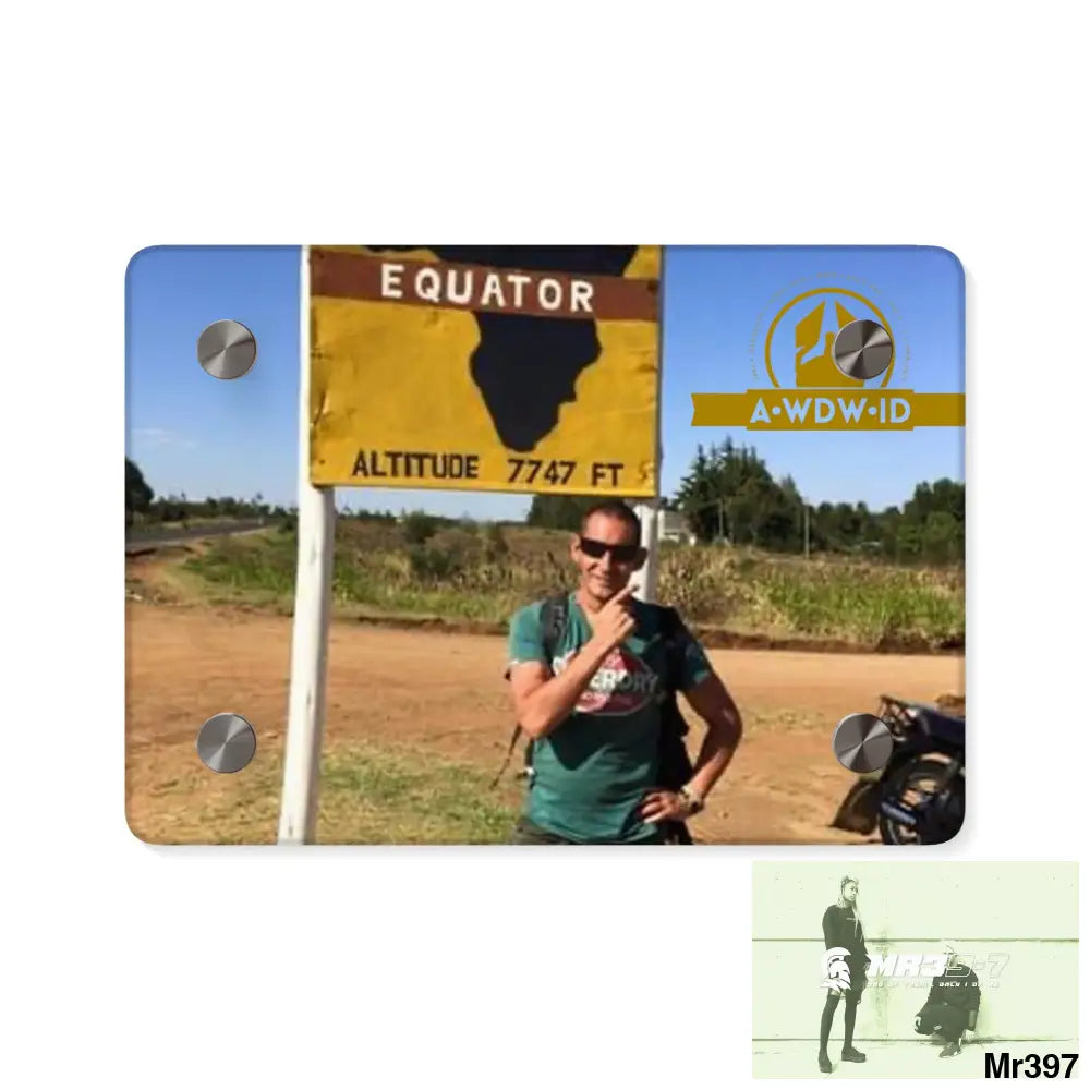 A Who Dares Wins (ID) RSF Kenya Equator Tactical pick up 2015 Acrylic Wall Art Panels 7’’ x 5’’ (Horizontal) / 0.25’’