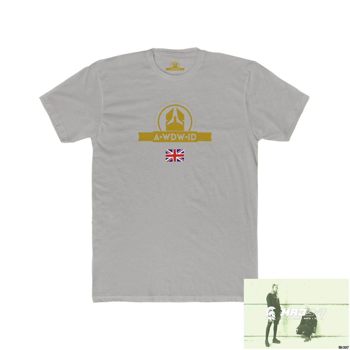 A Who Dares Wins (ID) RSF Kenya In Blind My Pain Management Black Snake Men’s Cotton Crew Tee Solid Light Grey / S
