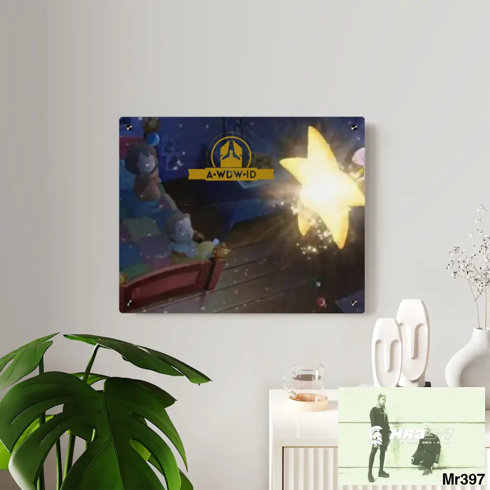 A Who Dares Wins (ID) RSF Laura’s Star Acrylic Wall Art Panels Home Decor