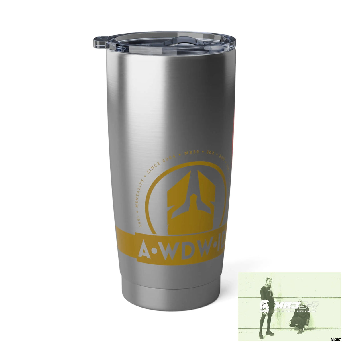 A Who Dares Wins ID RSF Love Vagabond 20oz Tumbler 20oz / Silver Mug