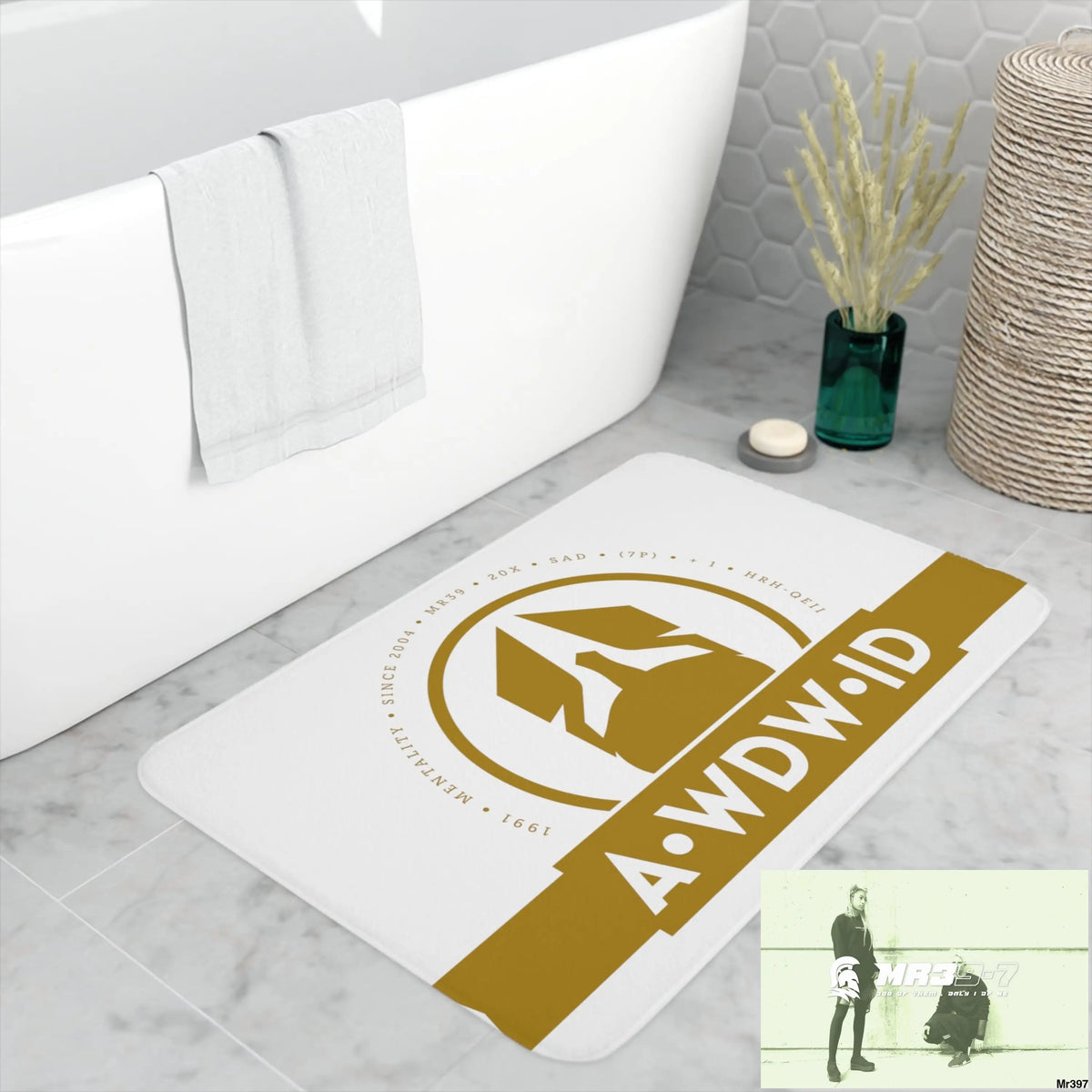 A Who Dares Wins ID RSF Memory Foam Bath Mat Home Decor