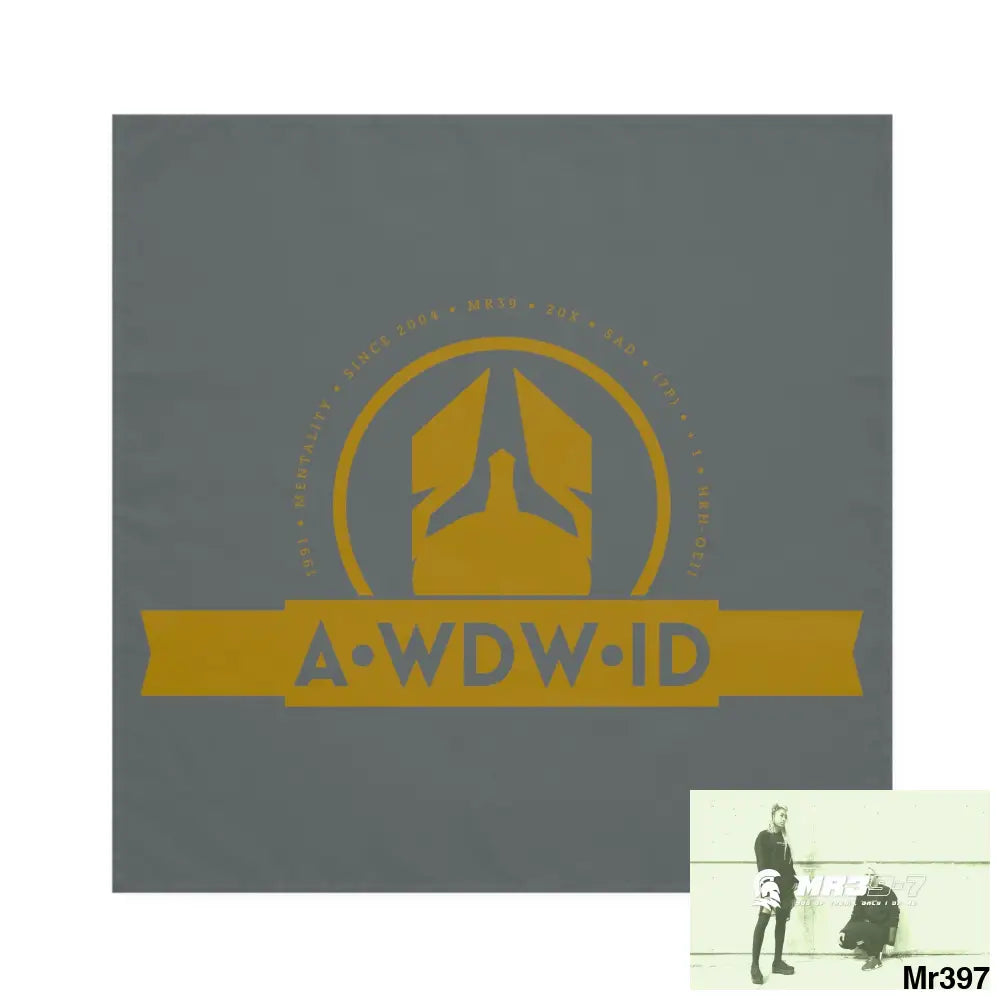 A Who Dares Wins ID RSF Napkins 4-piece set / White / 19’’ × 19’’ Accessories