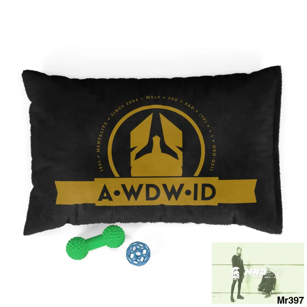 A Who Dares Wins ID RSF Pet Bed 28’’ × 18’’ Pets