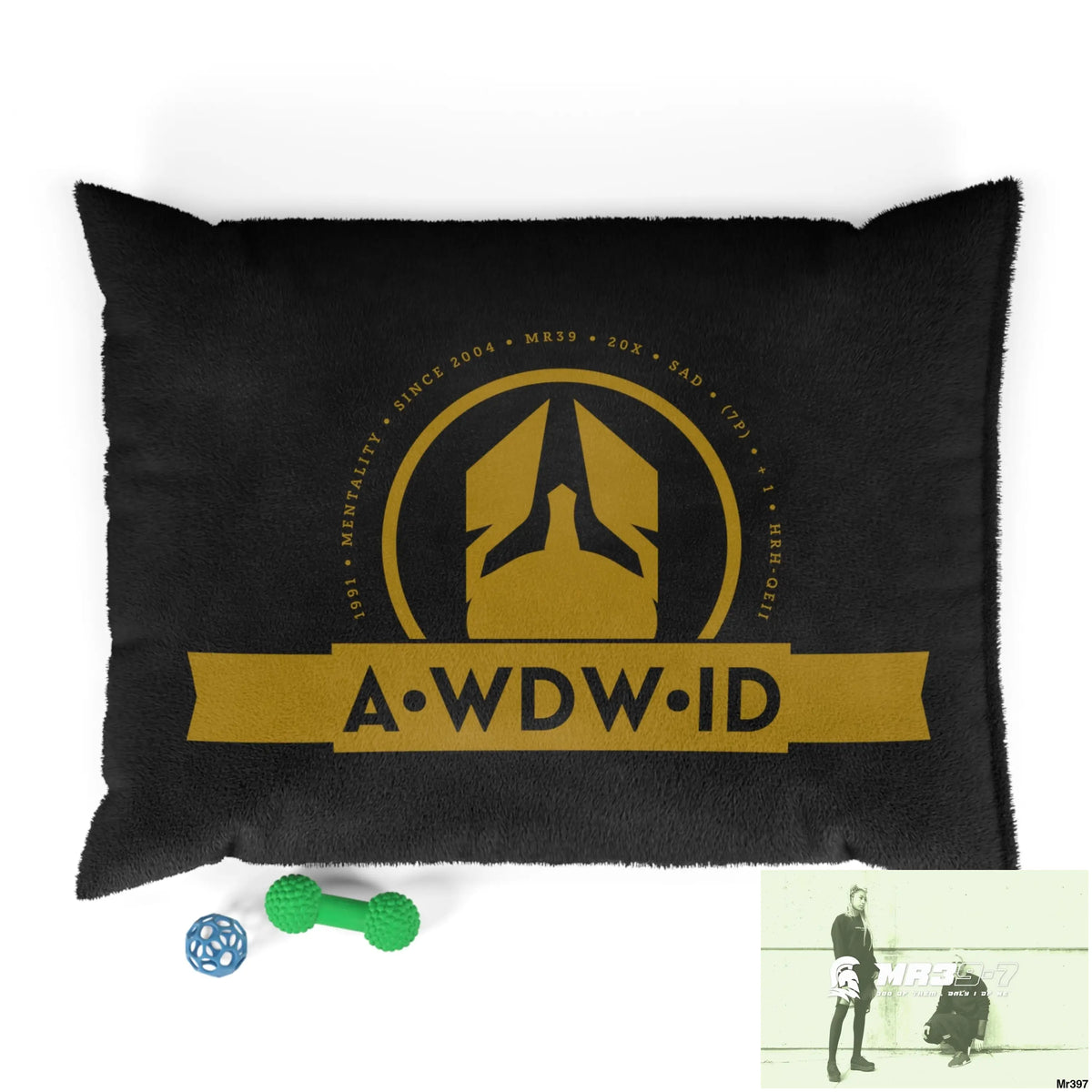 A Who Dares Wins ID RSF Pet Bed 40’’ × 30’’ Pets
