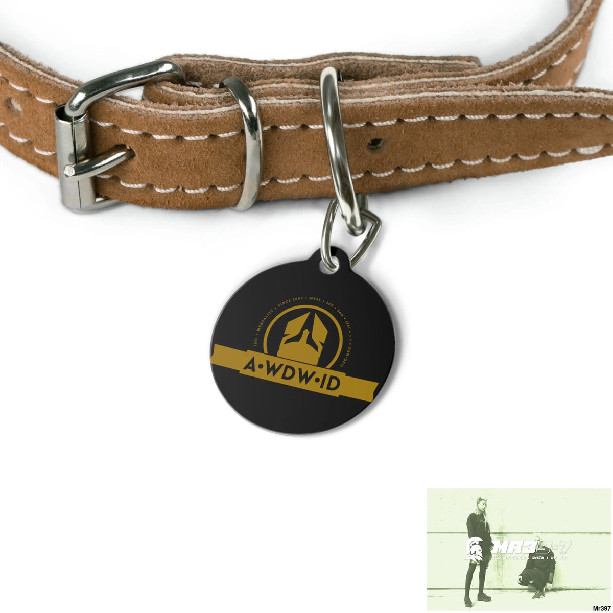 A Who Dares Wins ID RSF Pet Tag 1’’ Pets