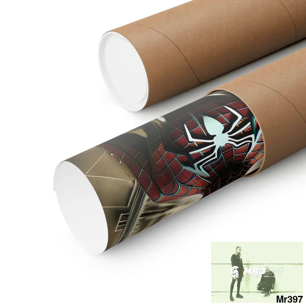 A Who Dares Wins ID RSF Steampunk SpiderMan Graphic Matte Vertical Posters Poster
